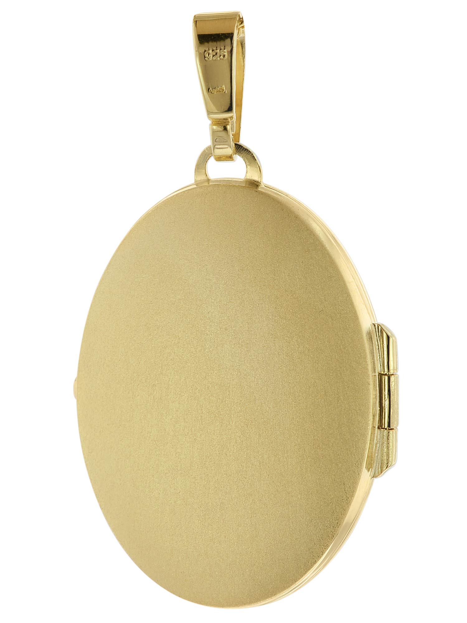 trendor Medaillon Anhänger 39660 Halskette Gold 50cm