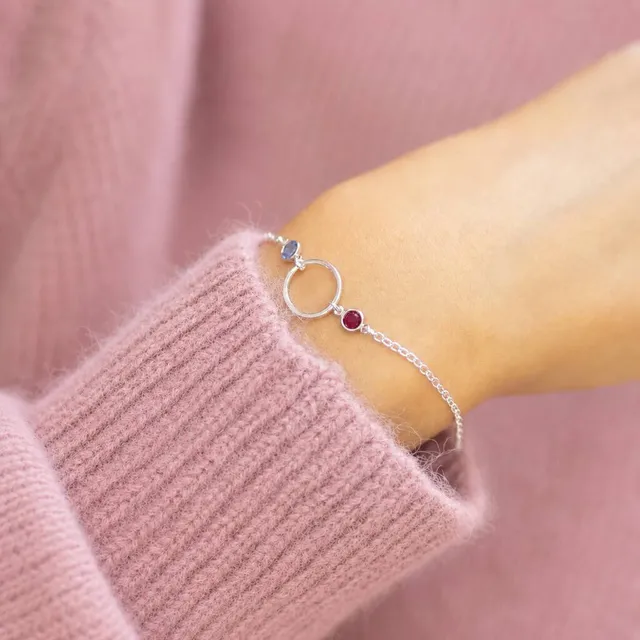 Joy by Corrine Smith Mother Children Armband Gold Silber