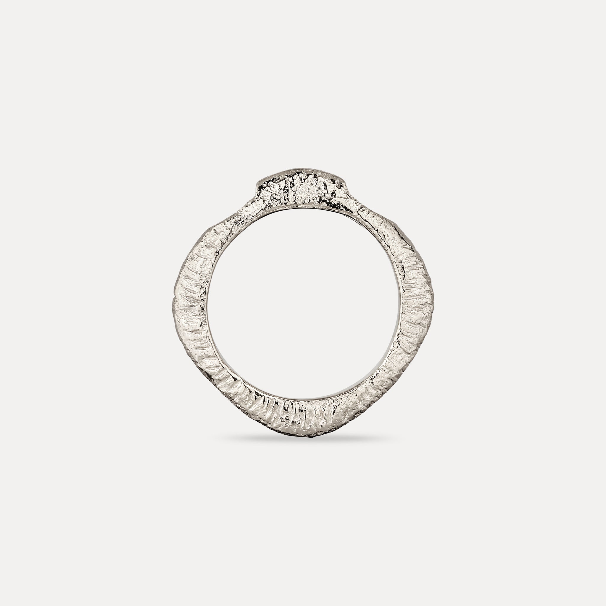 Stilnest Rings Contour Ring Anhänger Antique Gold Vermeil