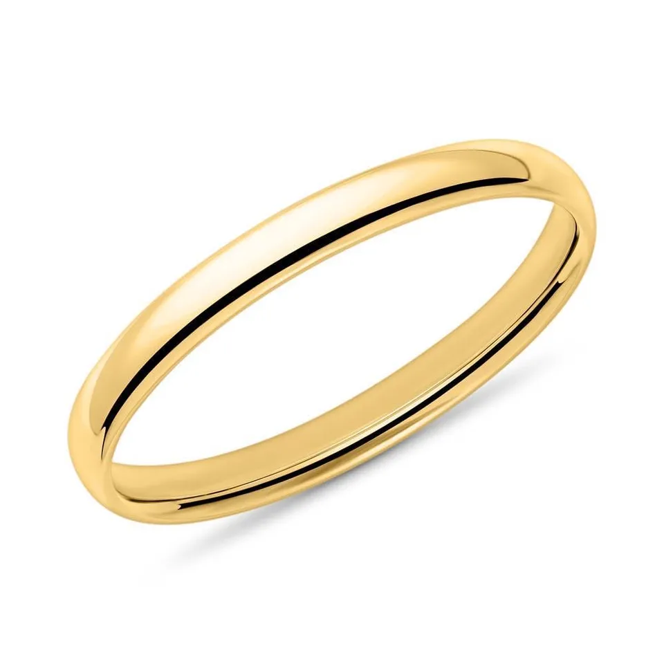 JEWLIX Herrenring 14K Gelbgold Gr.48