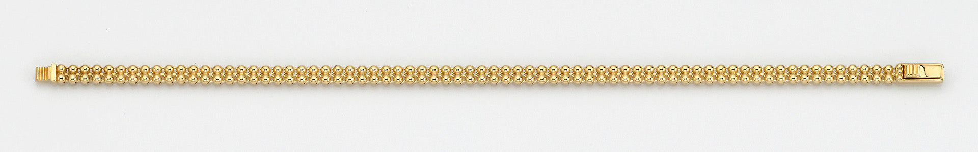 Eugen Rühle Fantasie Kugelkette Armband 4,3mm 585 Gelbgold