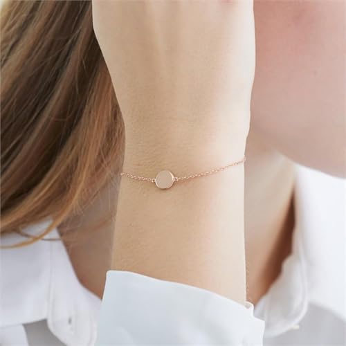 JEWLIX ID-Armbänder Armband Sterlingsilber rosévergoldet