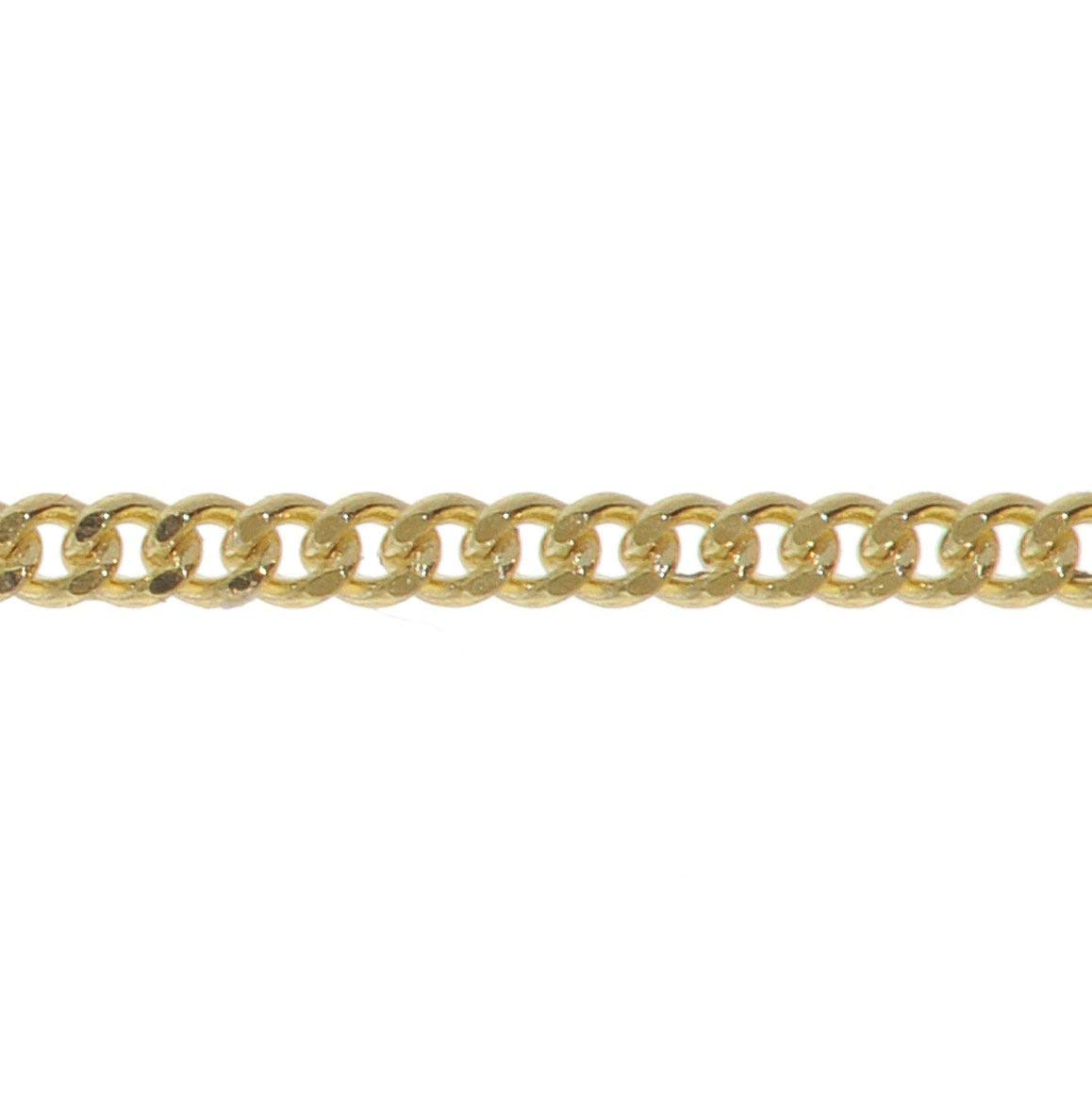 trendor Panzerkette 585 Gold 0,8 mm Halskette 42 cm