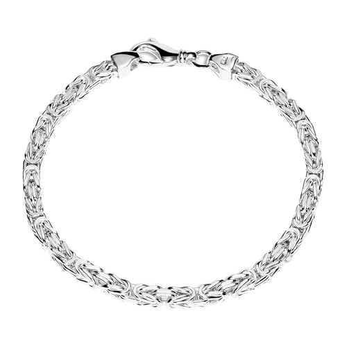 JEWLIX Königsarmbänder Silberarmband 925 4,5 mm KA0045