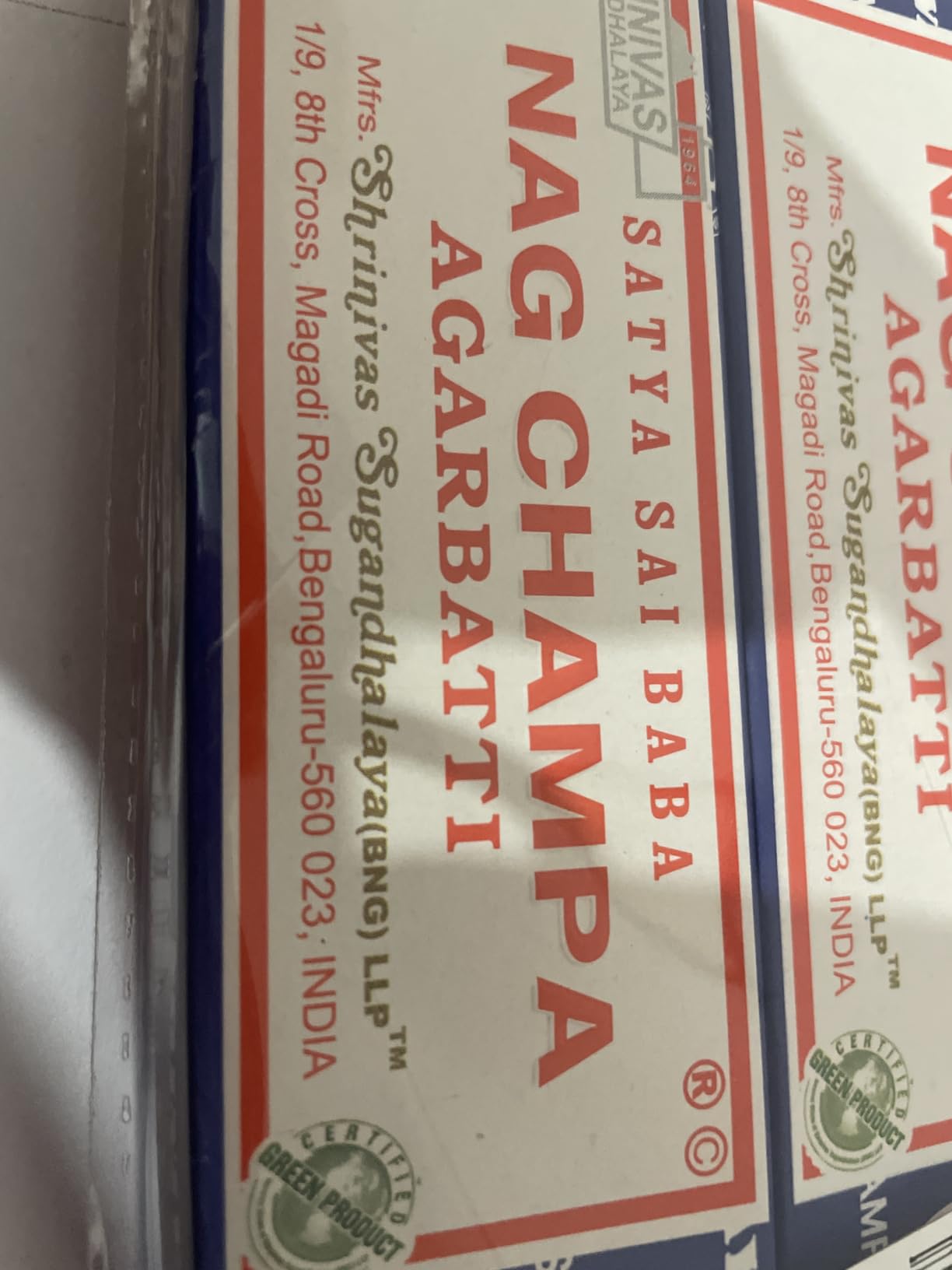 NKlaus Home Scents Satya Nag Champa Räucherstäbchen 45 g