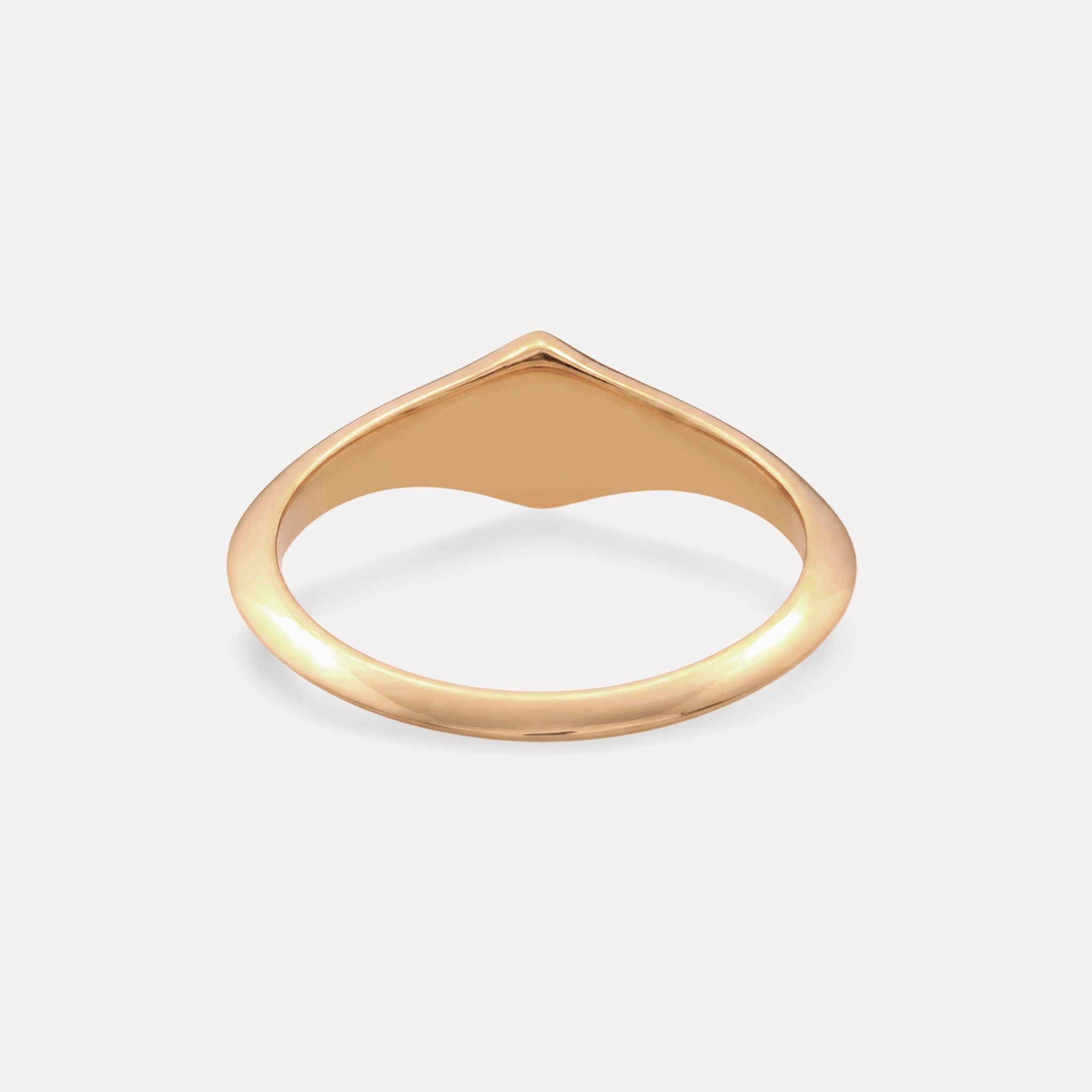 Stilnest Supernova Pavé Ring 585 Gold weißer Saphir 14k