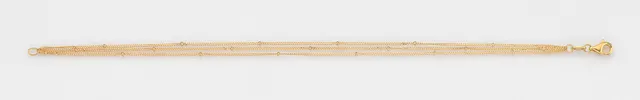 Eugen Rühle Kugelkette 96.5110 Halskette 45cm 585 Gelbgold