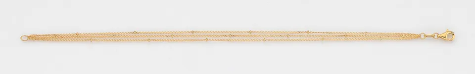 Eugen Rühle Kugelkette 96.5110 Halskette 45cm 585 Gelbgold