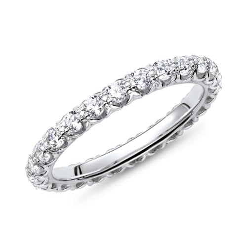 JEWLIX VR0052 Verlobungsring 925 Silber Größe 54 Zirkonia