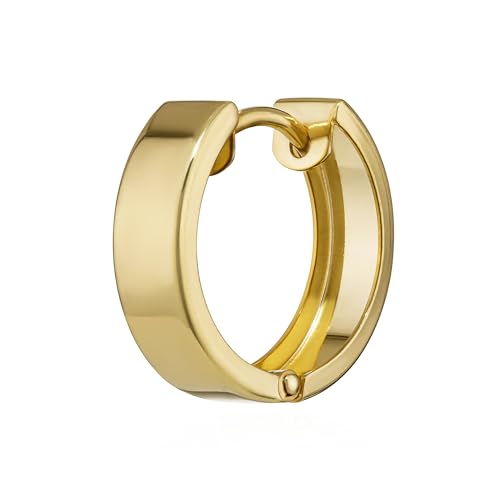 NKlaus JEWELLERY Klappcreole 333 Gelbgold 15x3,9mm einzeln