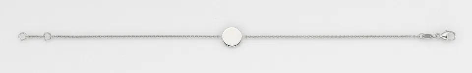 Eugen Rühle Armbänder 37.5108 Armband 9 mm 585 Gold Plättchen