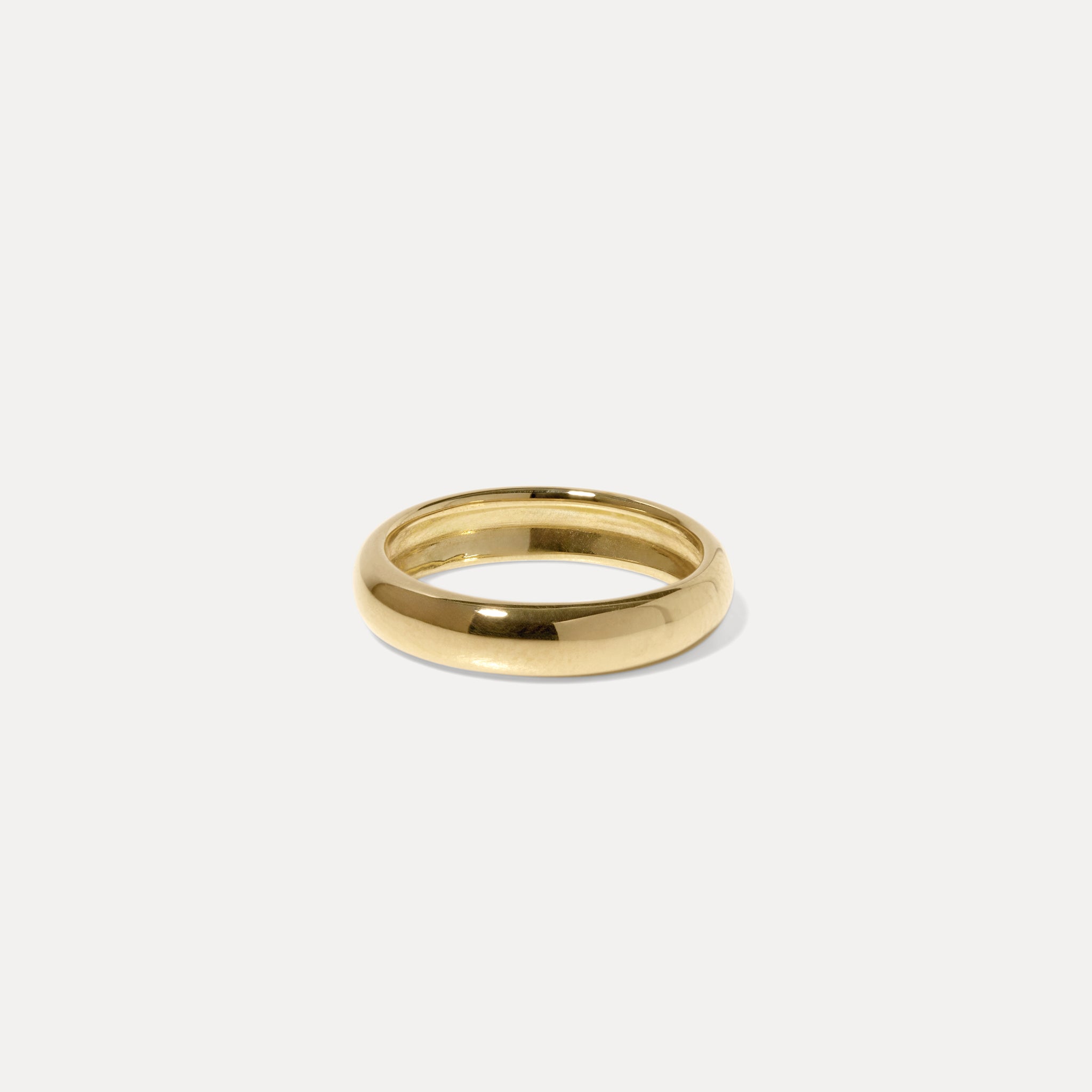 Stilnest Mom Band Ring 585 Goldring 14k Massivgold Gr.56 Ehering