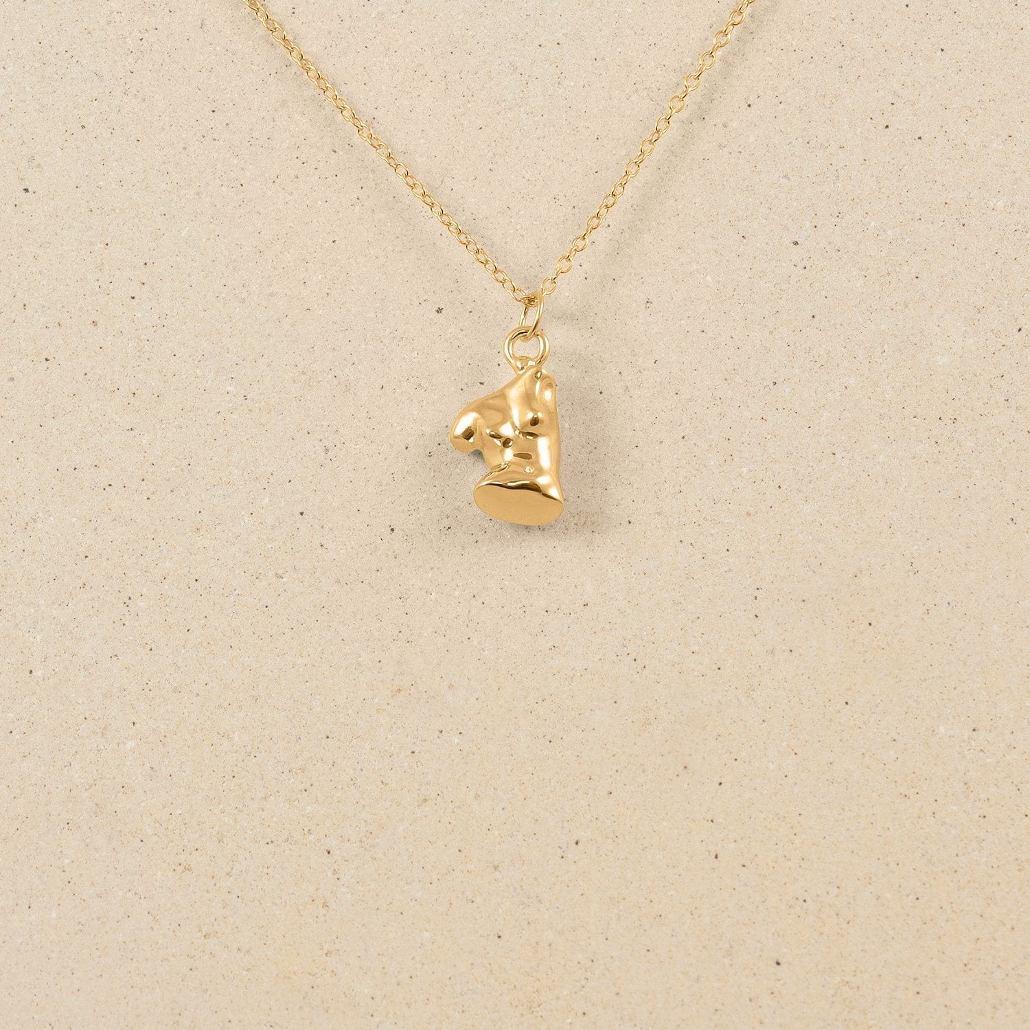 Stilnest Womanhood Kette 925 Silber 24k Gold Vermeil 45cm