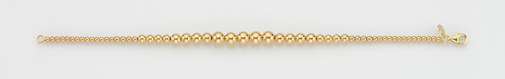 Eugen Rühle Kugelarmband 37.8100 Armband Gold 585 2,5-6mm Verlauf