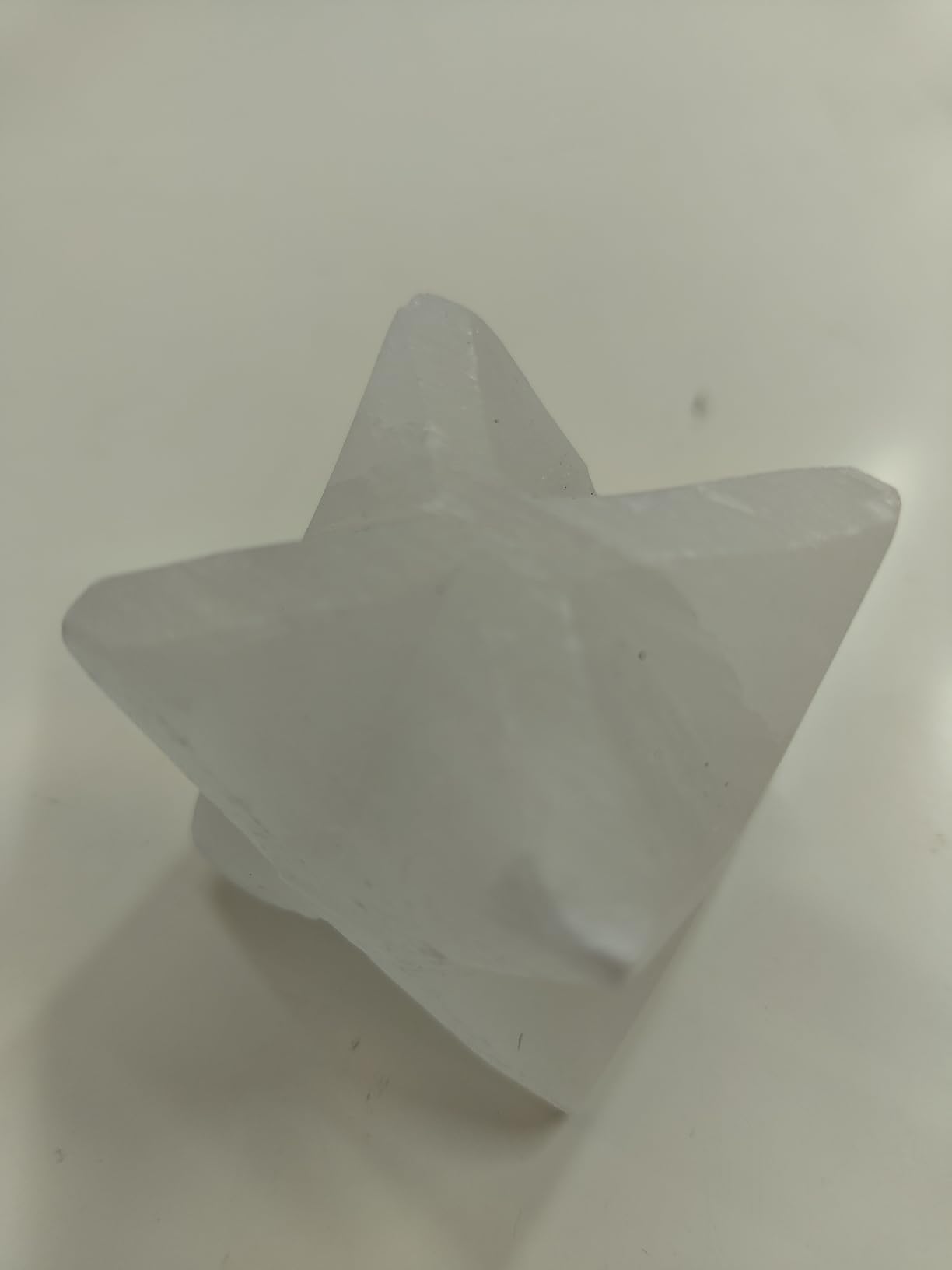 NKlaus Healing Crystals Selenit Merkaba Stern 4 cm Heilstein