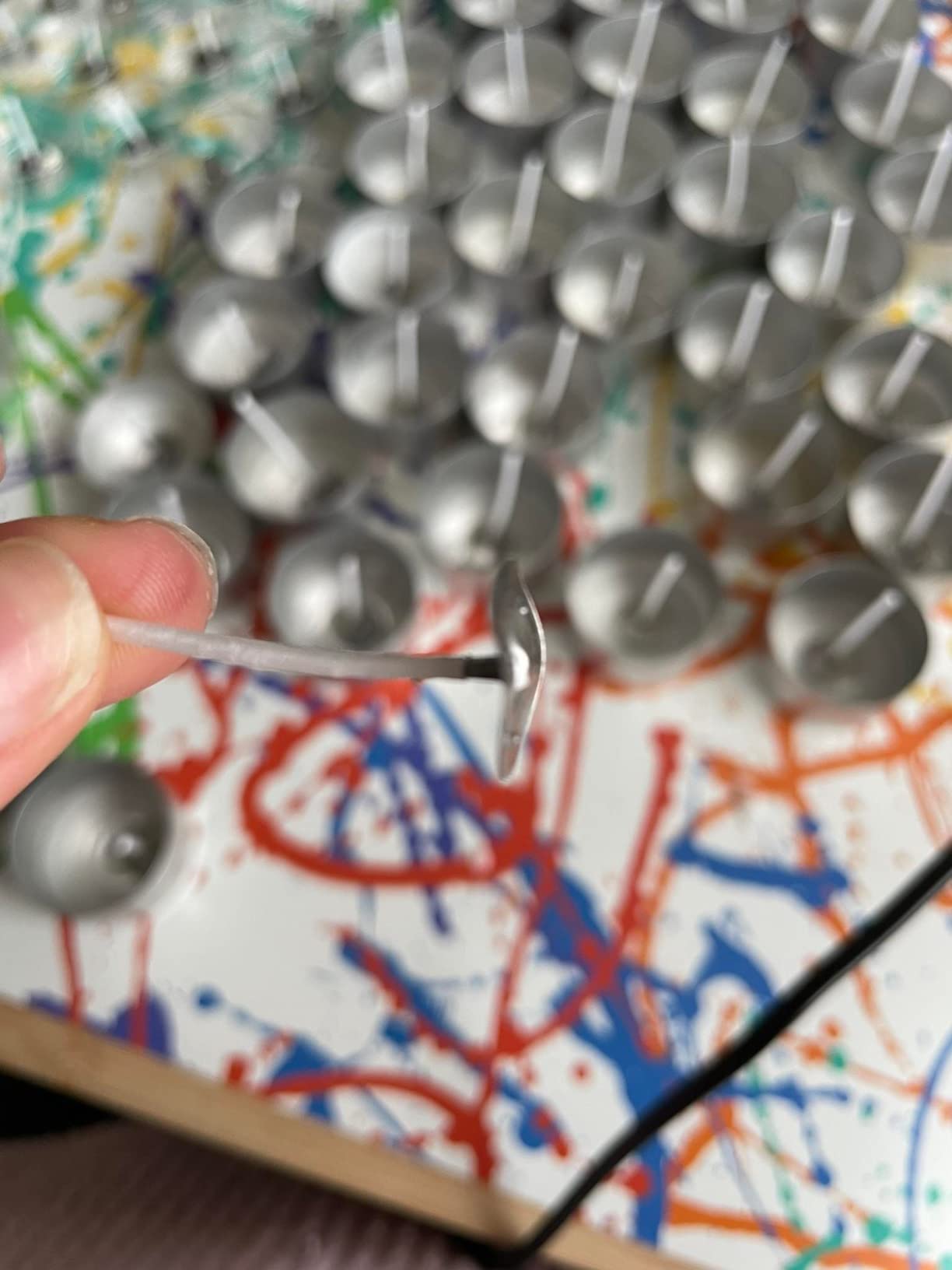 NKlaus Wicks Dochtfüße 15x2,5 mm Dochthalter 75 Stück Metall