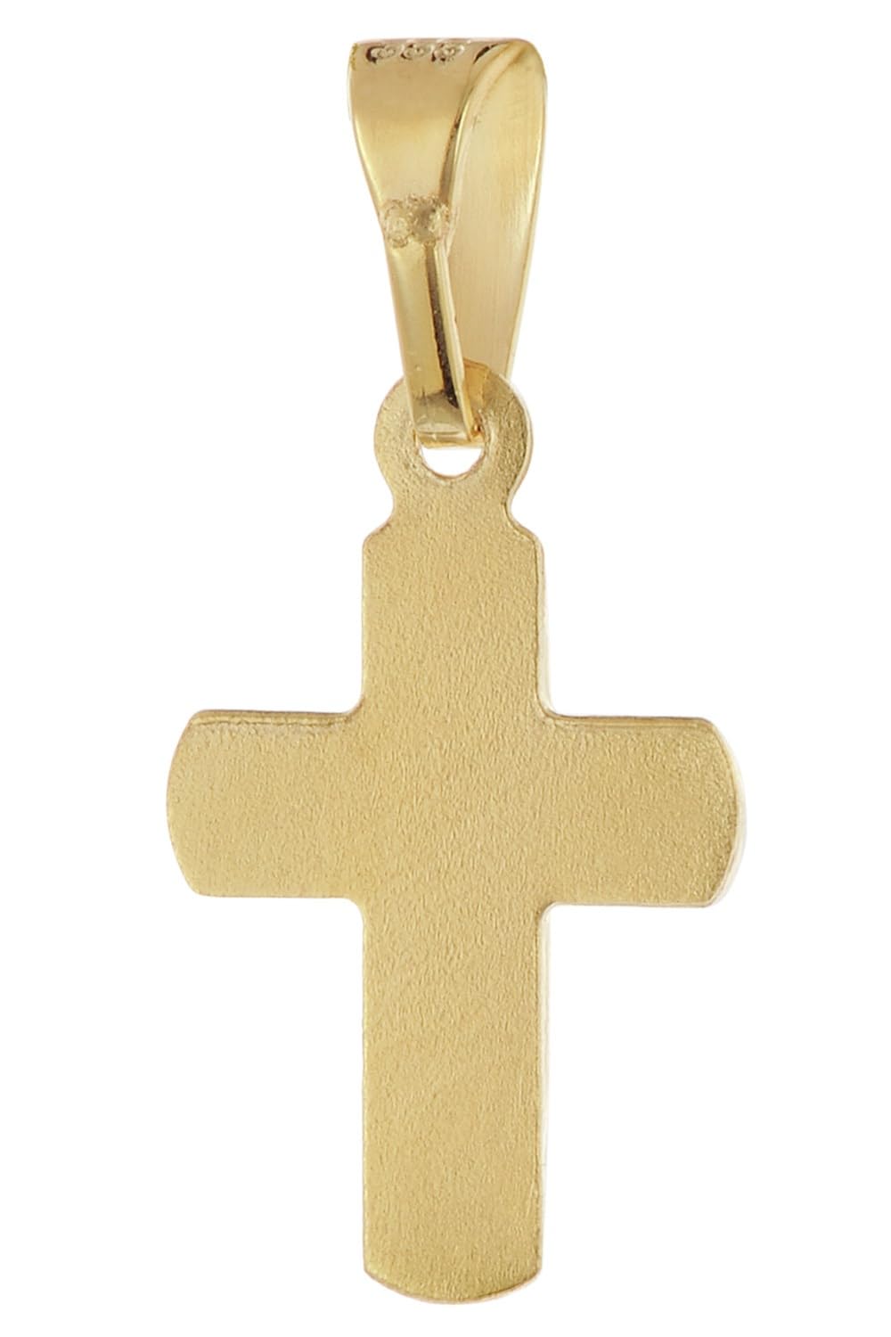 trendor 28216 Kreuz Halskette Gold 333 38cm Kinder