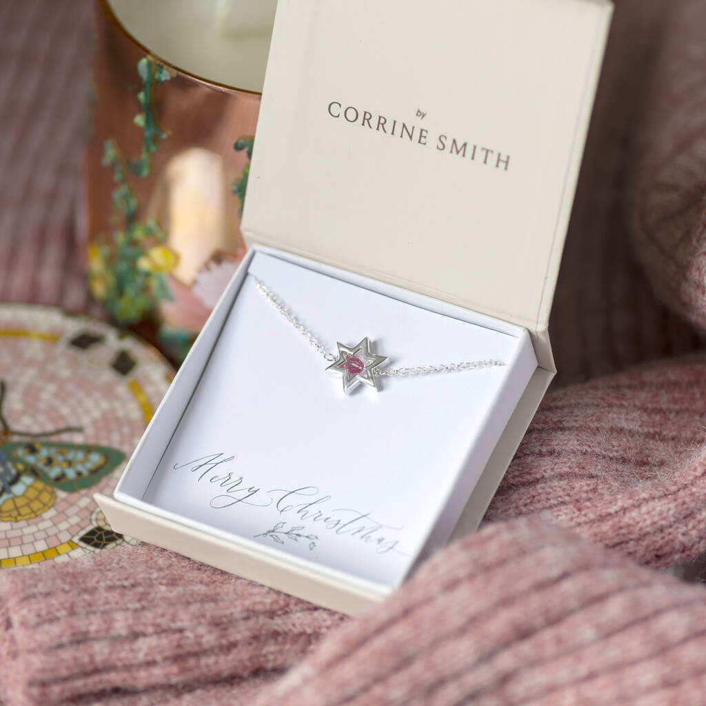 Joy by Corrine Smith Outline Star Armband Silber
