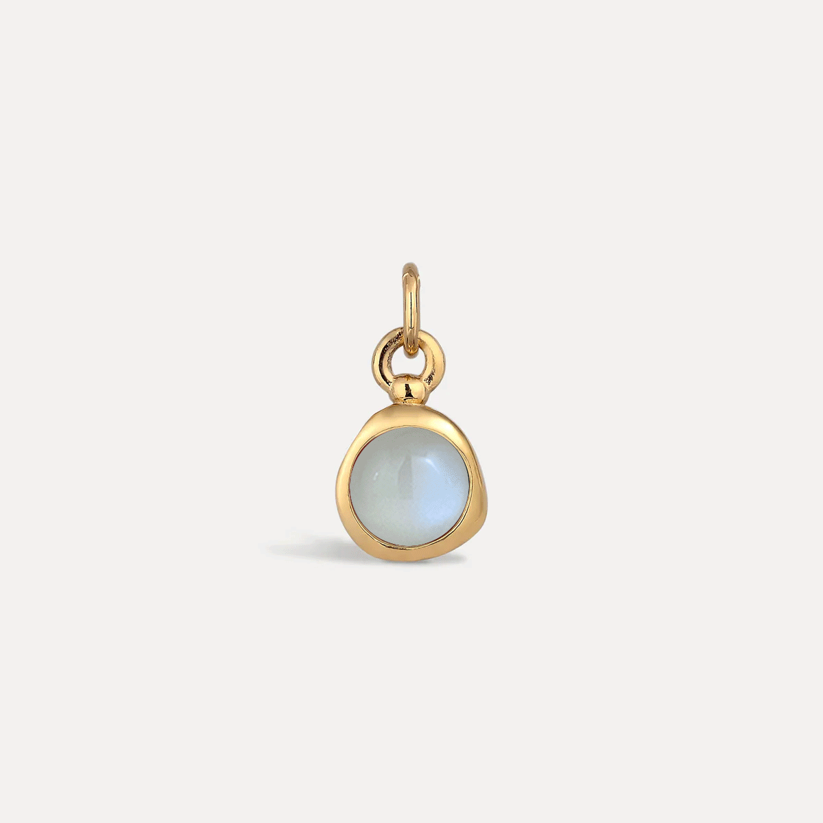 Stilnest Zodiac Birthstone Anhänger Sternzeichen 24k Gold Vermeil
