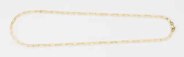 Eugen Rühle Fantasiekette länglich 2,6mm 585 Gelbgold 45cm