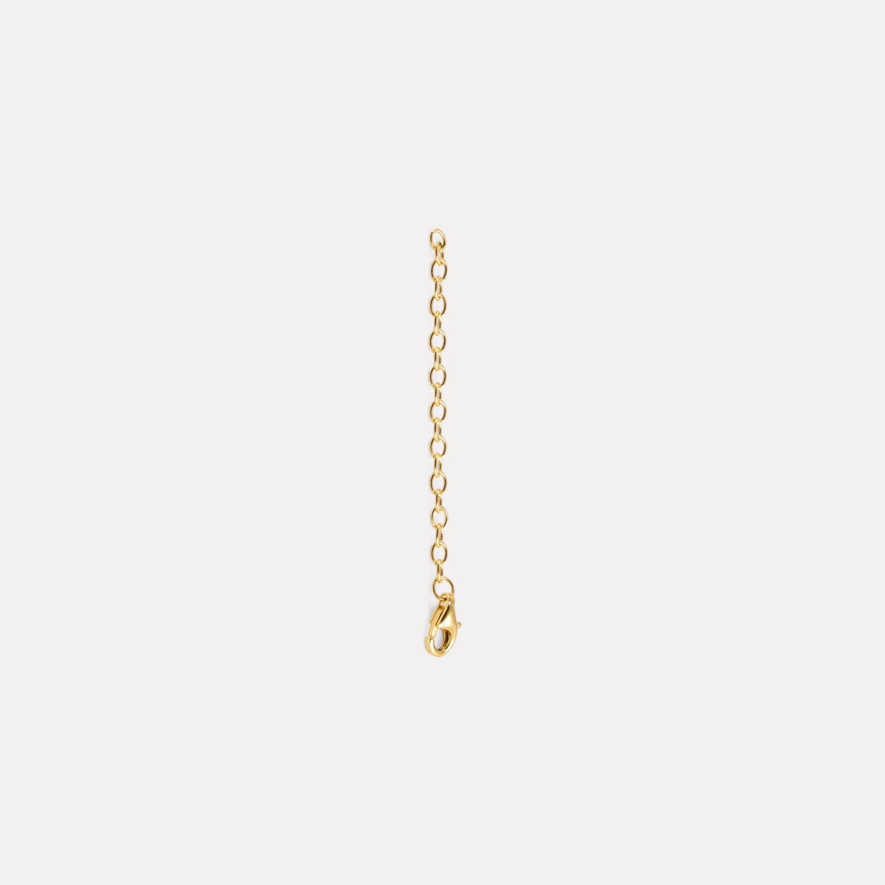 Stilnest Verlängerungskette Gold Vermeil 6cm Layering