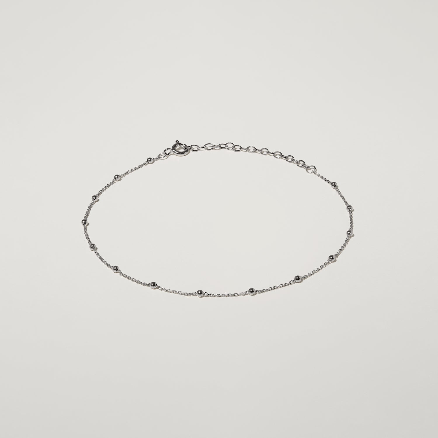 Stilnest Satellite Fußkette 24k Gold Vermeil 22+5 cm