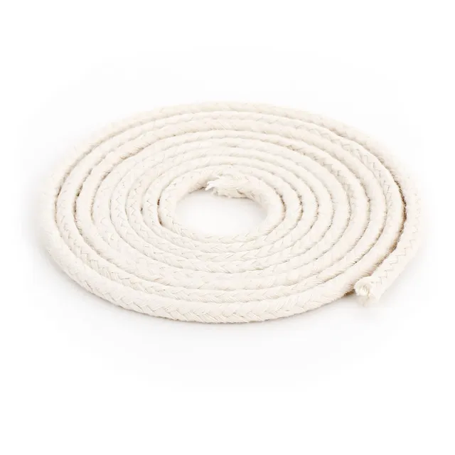 NKlaus Candle Holder Runddocht 3,5mm Baumwolle 5 Meter