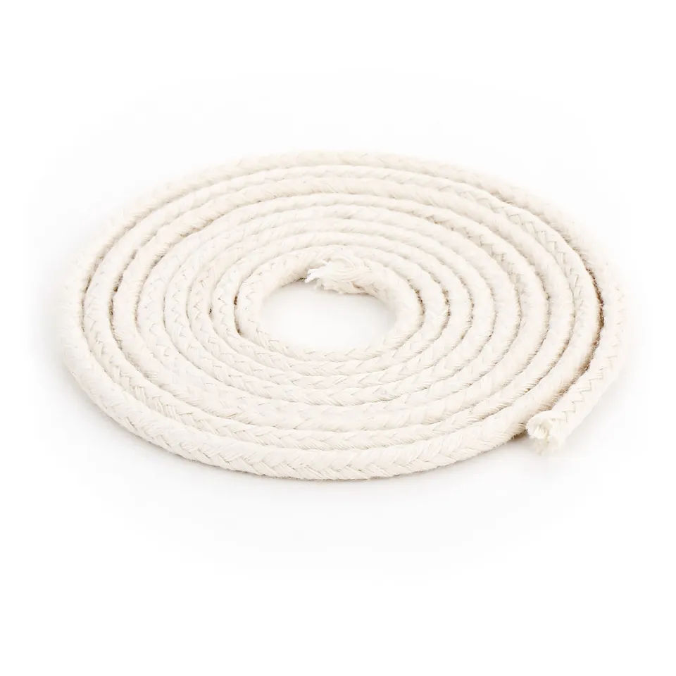 NKlaus Candle Holder Runddocht 3,5mm Baumwolle 5 Meter