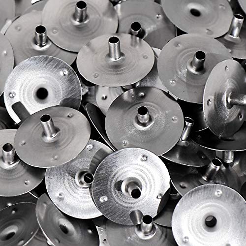 NKlaus Wicks 50 Metall-Dochtfüße 2,5mm Dochte selber machen