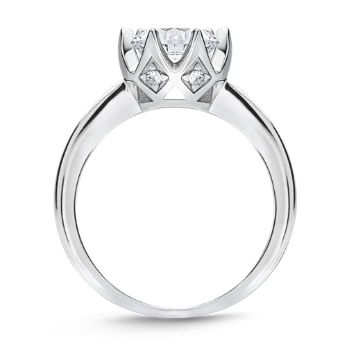 JEWLIX VR0121 Verlobungsring Silber 58mm Zirkonia