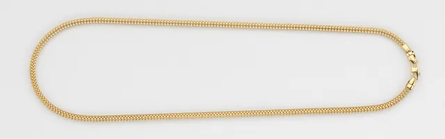 Eugen Rühle Veneziaketten Venezia flach 3mm Halskette 45cm 585 Gelbgold