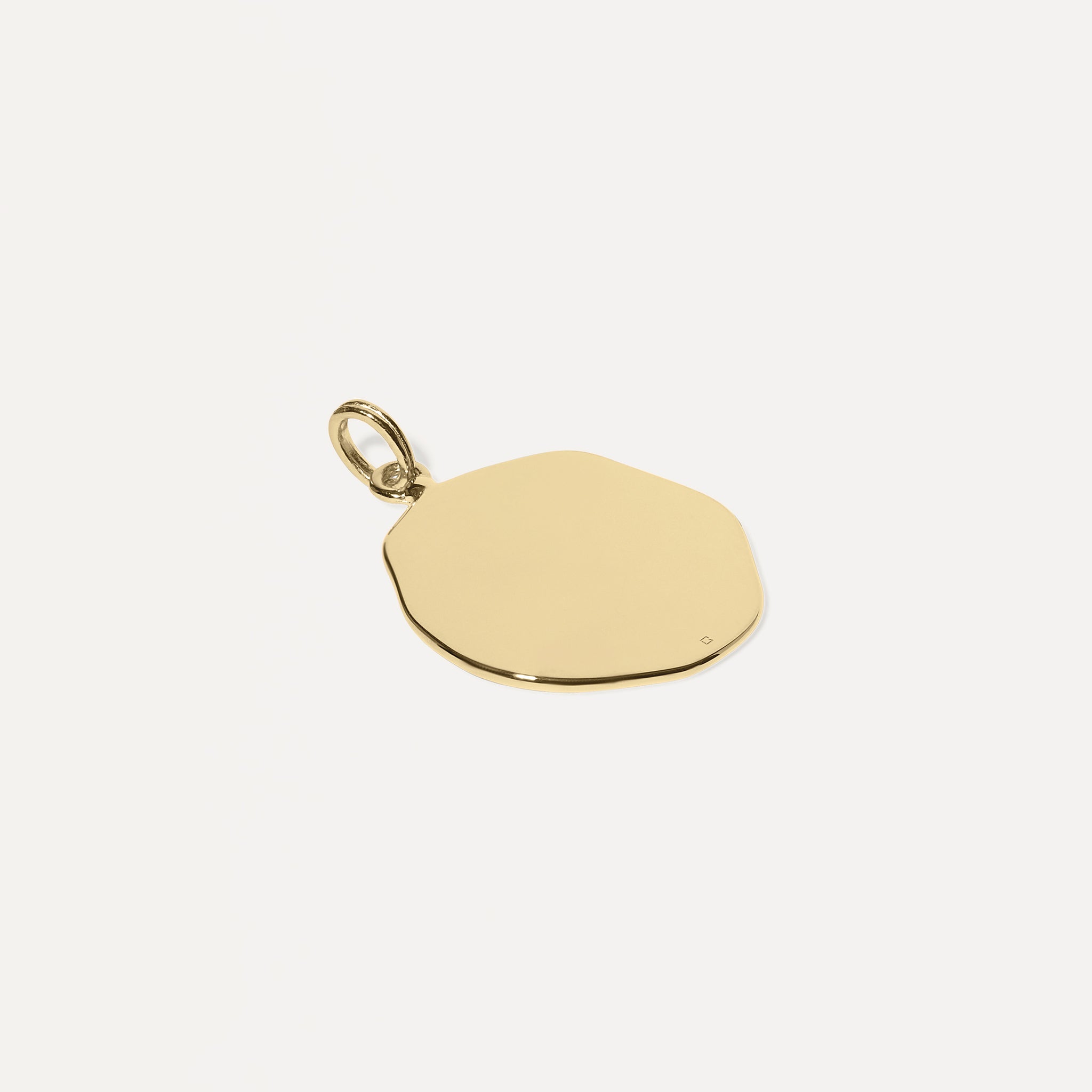 Stilnest Large Seal Kette Halskette 585 Gold gravierbar 45 cm