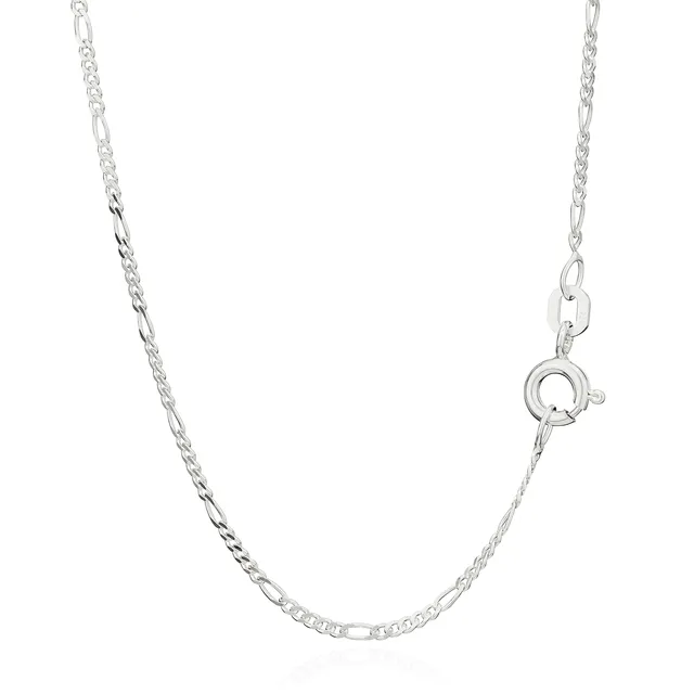 NKlaus Figarokette 38cm Silber Halskette 1,5mm 925er