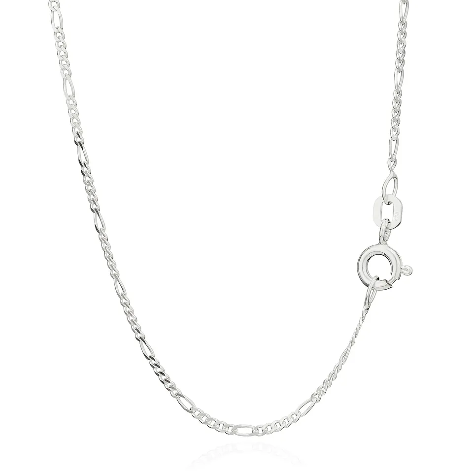 NKlaus Figarokette 38cm Silber Halskette 1,5mm 925er