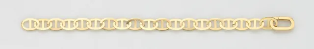 Eugen Rühle Fantasiekette 8,5mm Halskette 45cm 585 Gelbgold