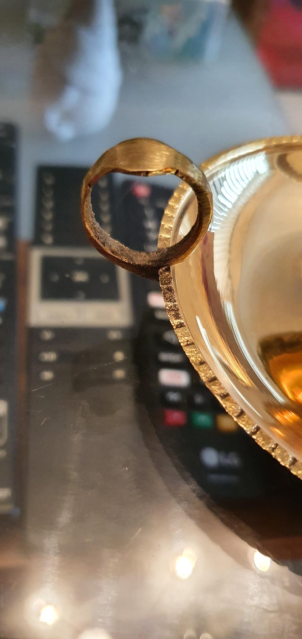 NKlaus Candle Holder Öllampe Messing Gold groß
