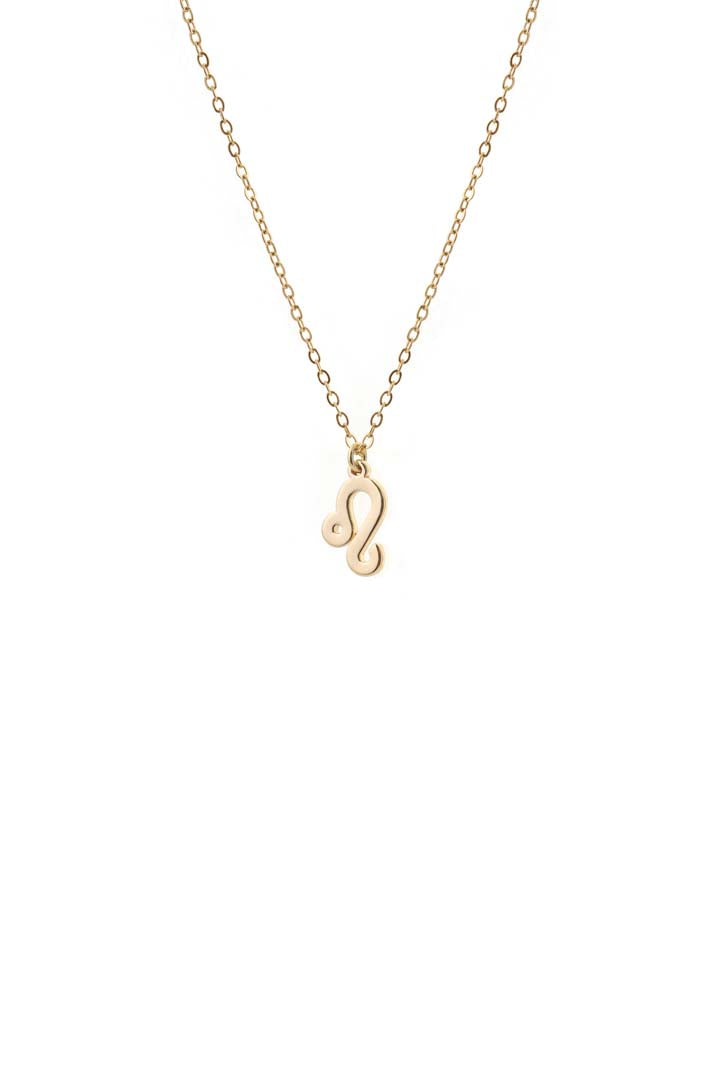 JOY by Corrine Smith Leo Zodiac Halskette Gold Sternzeichen