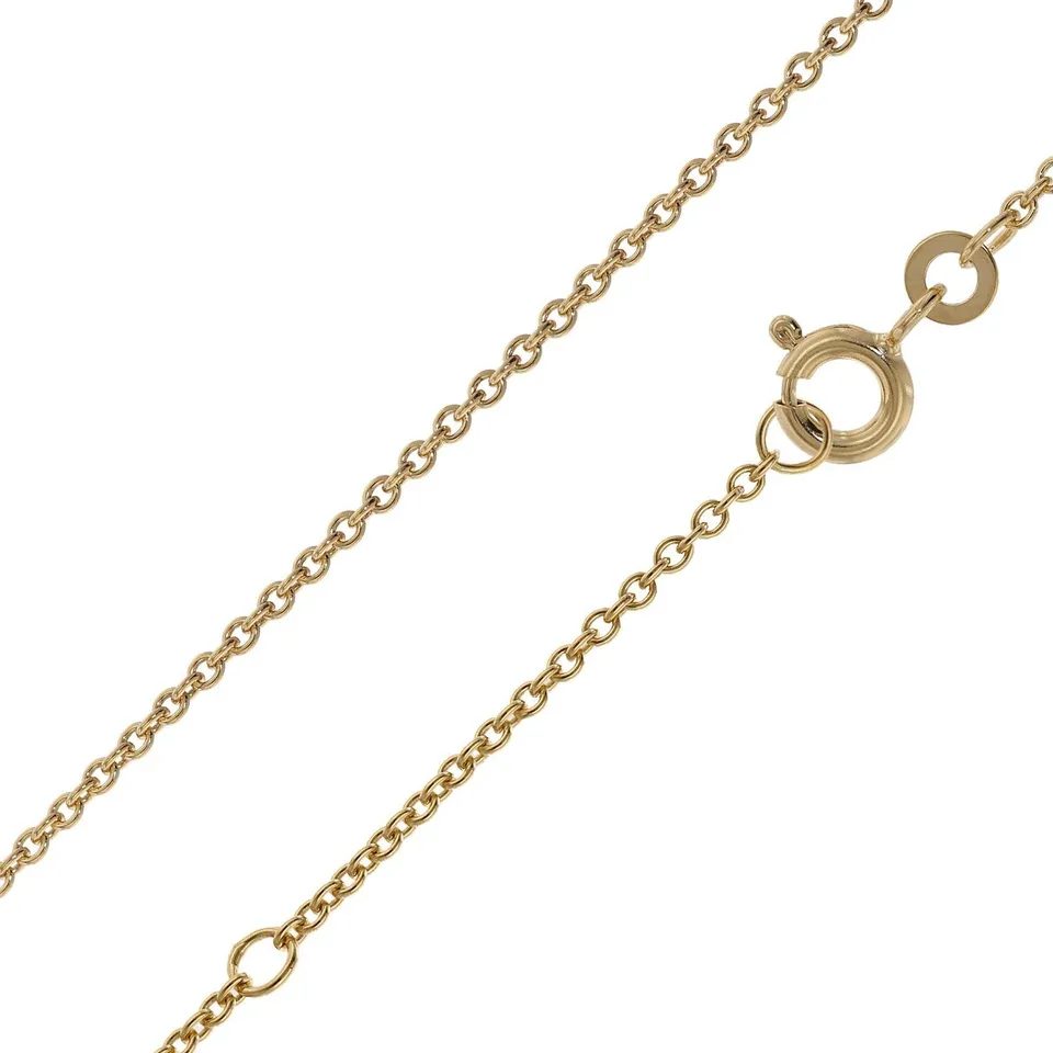 trendor Halsketten Ankerkette 333 Gold 1,5 mm 45 cm