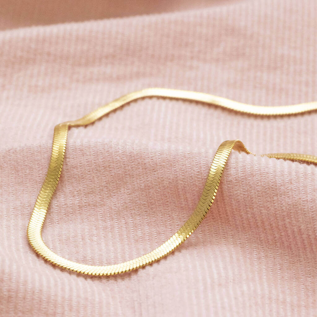 Joy by Corrine Smith Snake Chain Halskette Gold 38cm