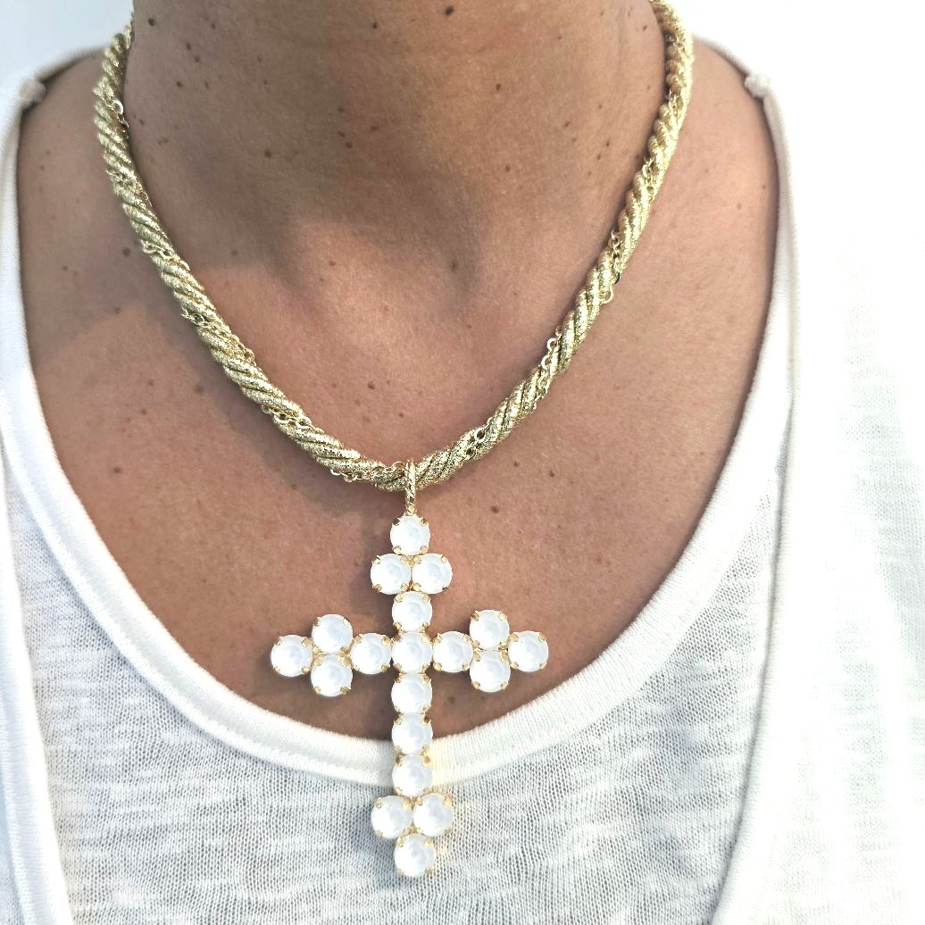 Alevá Bijoux Collane Athena Choker Halskette Gold 43 cm