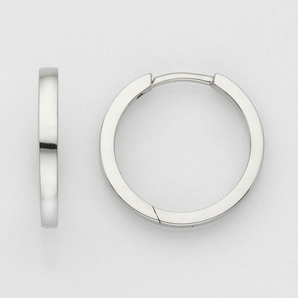 Eugen Rühle Ohrschmuck Scharnier-Creolen 17,5mm Gelbgold