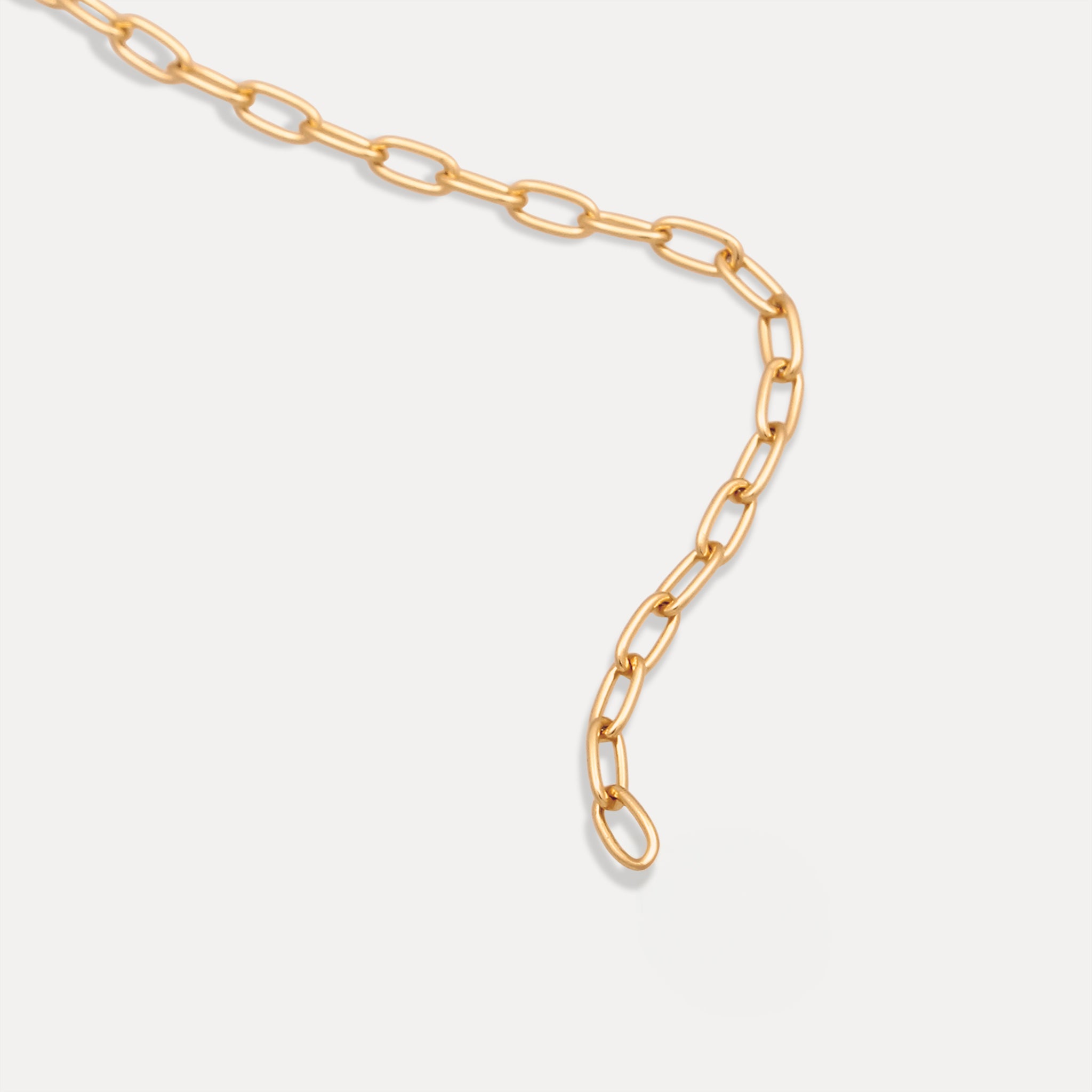 Stilnest Catena II Kette Halskette 24K Gold Vermeil 60CM