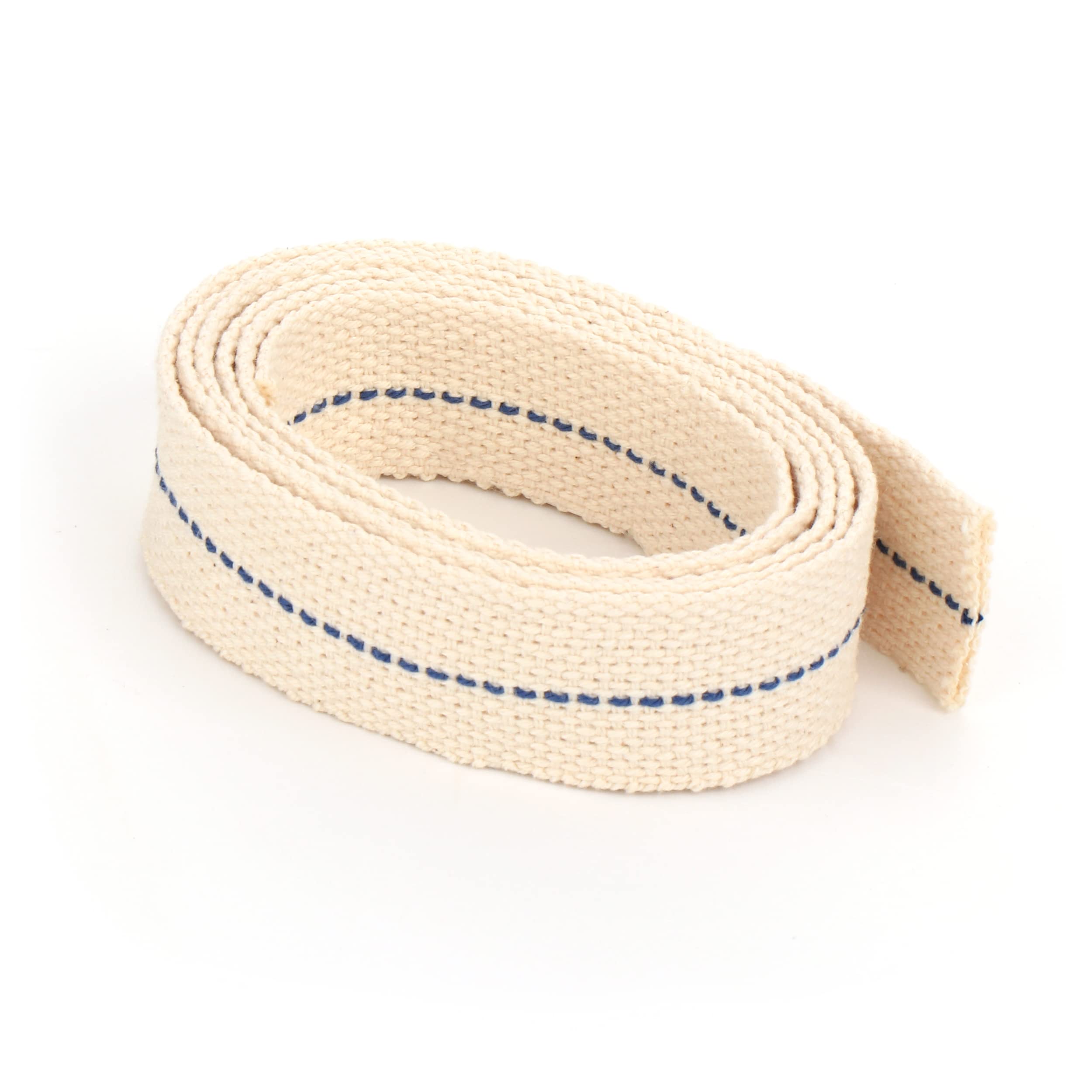 NKlaus Wicks Lampendocht Baumwolle 25mm 1 Meter flach