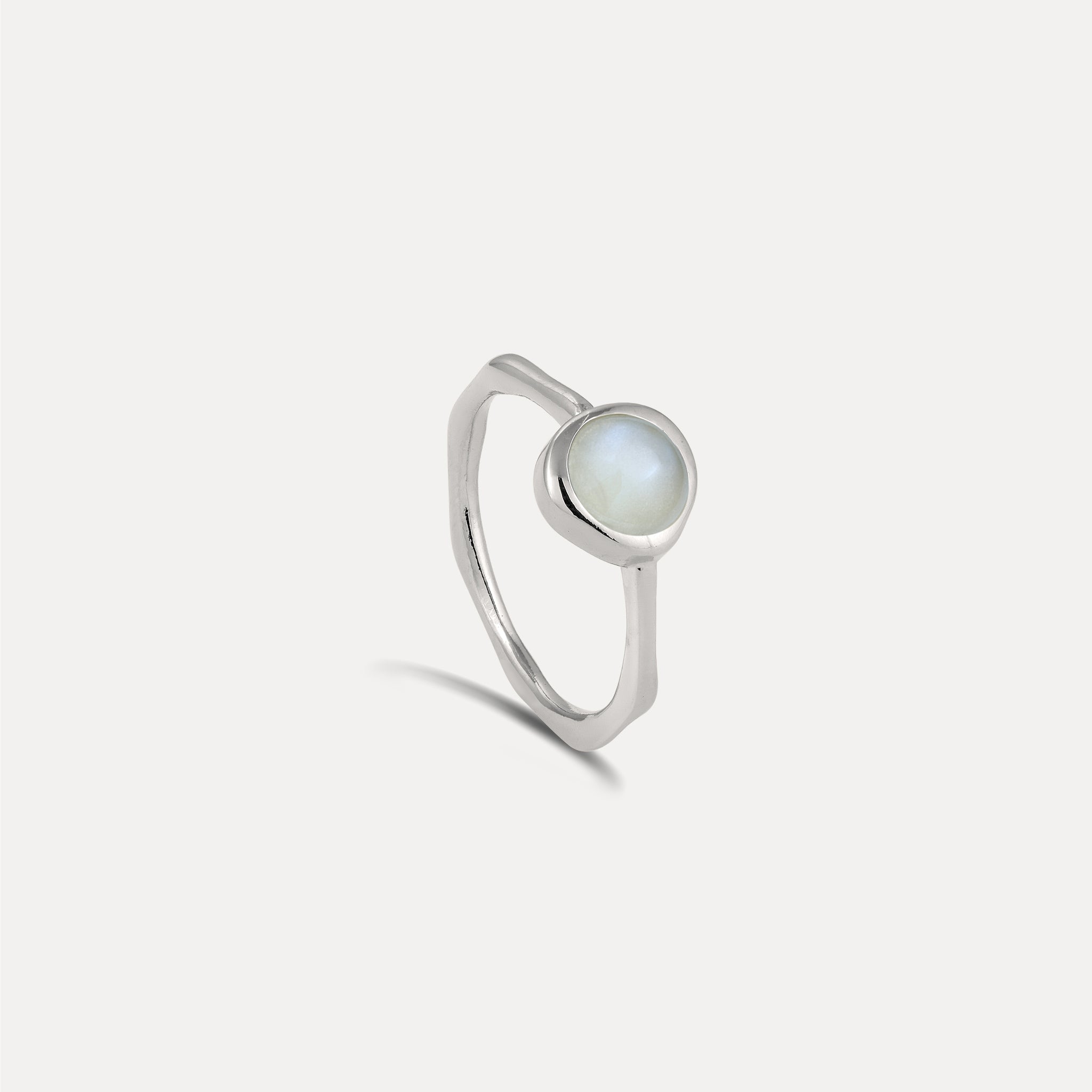 Stilnest Zodiac Birthstone Ring 925 Silber Sternzeichen
