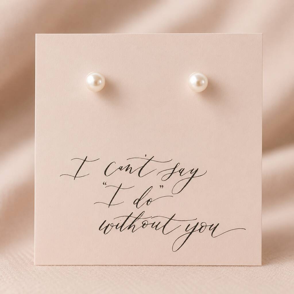 Joy by Corrine Smith Crystal Pearl Ohrstecker Gold 0,6cm