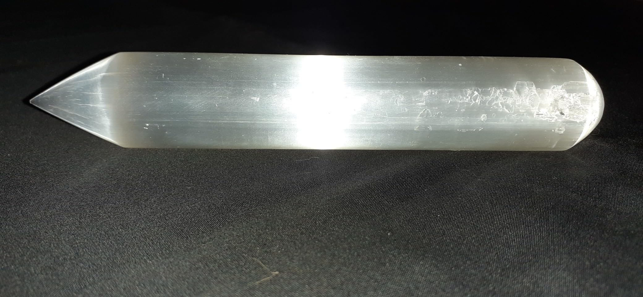 NKlaus Healing Crystals Selenit Massagestab 15cm 1 Stück