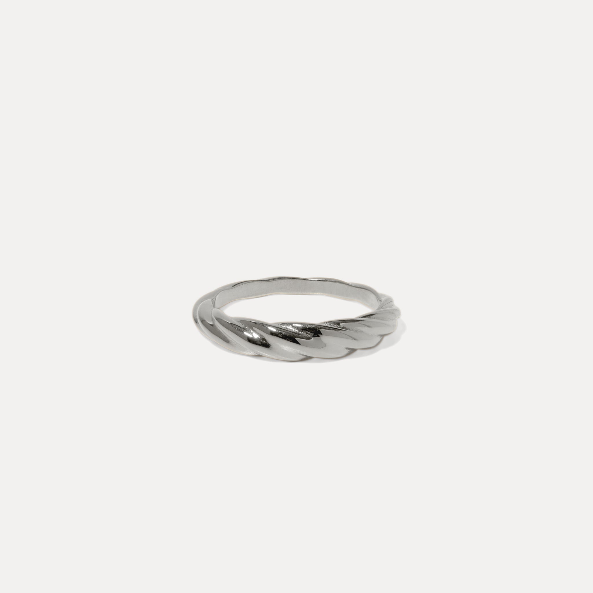 Stilnest Nest Ring 24k Gold Vermeil Größe 52