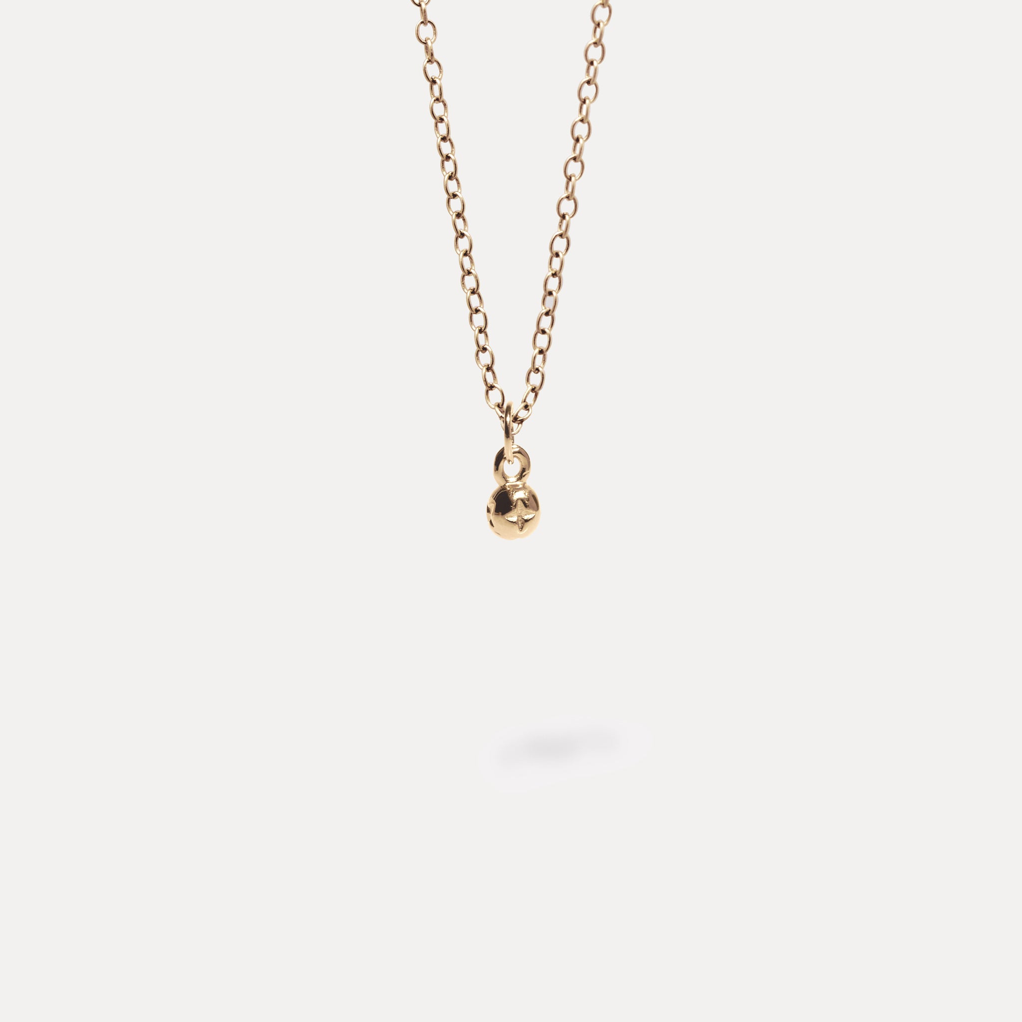 Stilnest Babe Kette 585 Gold Halskette 45cm 14k Massivgold