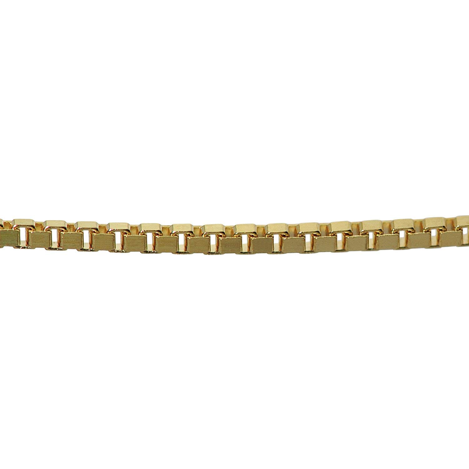 trendor Halsketten Venezianer-Kette 333 Gold 0,9 mm 40 cm