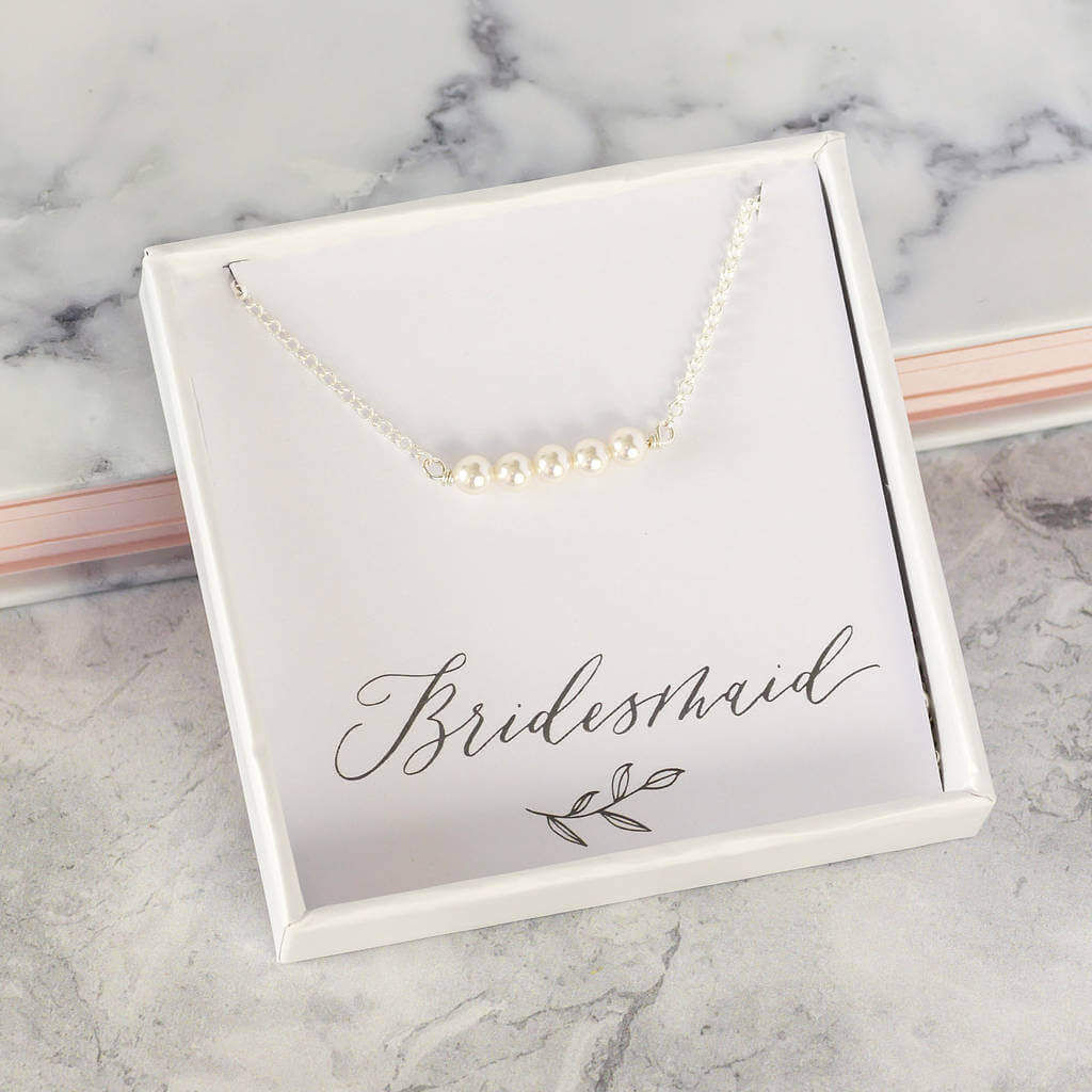 Joy by Corrine Smith Delicate Pearl Halskette Gold Silber Perle